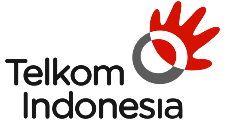 Telkom Logo Transparent BW 2
